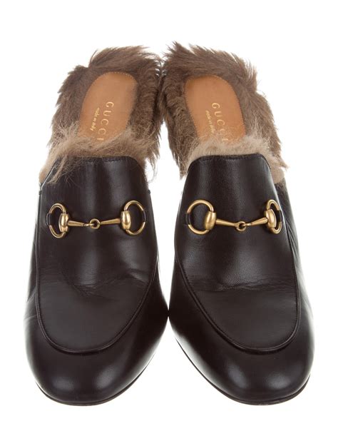 cheap version of gucci princetown mule|gucci fur mules heels.